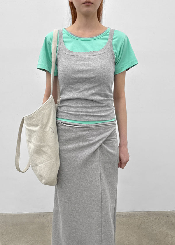Tonelow Lace Sleeveless (Built-in Cap)