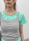 Tonelow Lace Sleeveless (Built-in Cap)