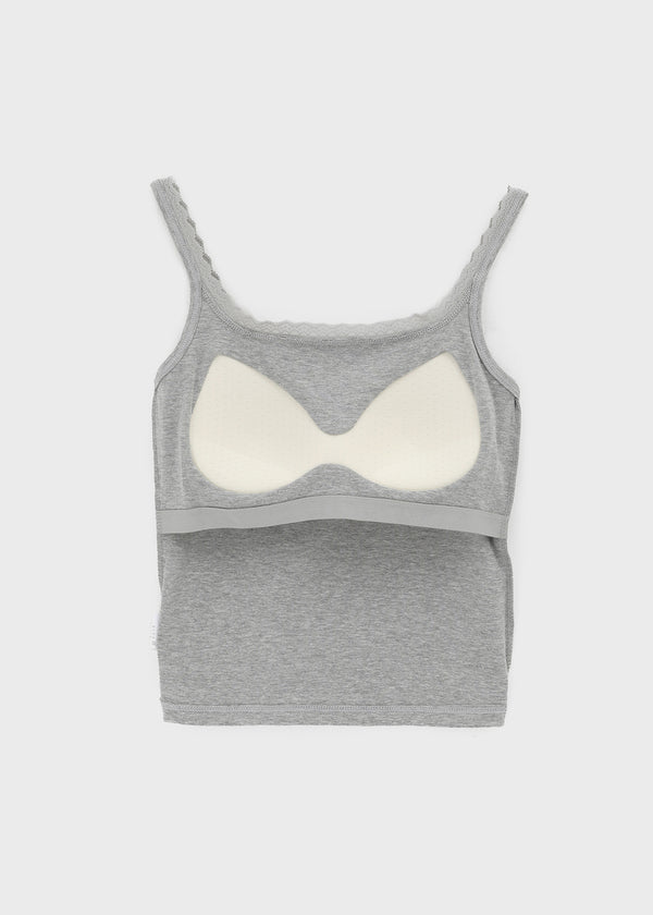 Tonelow Lace Sleeveless (Built-in Cap)