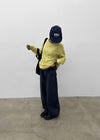 Aline Back Pocket Wide Balloon Pants