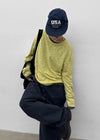 Aline Back Pocket Wide Balloon Pants