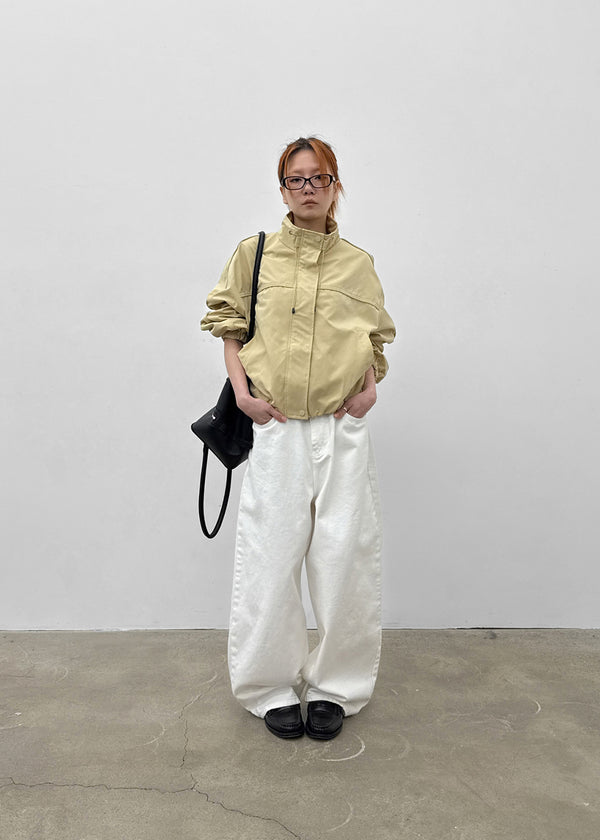 Aline Back Pocket Wide Balloon Pants