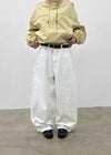 Aline Back Pocket Wide Balloon Pants