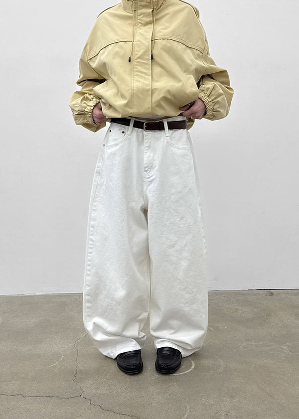 Aline Back Pocket Wide Balloon Pants