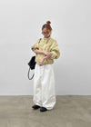 Aline Back Pocket Wide Balloon Pants