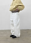 Aline Back Pocket Wide Balloon Pants