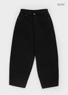 Aline Back Pocket Wide Balloon Pants