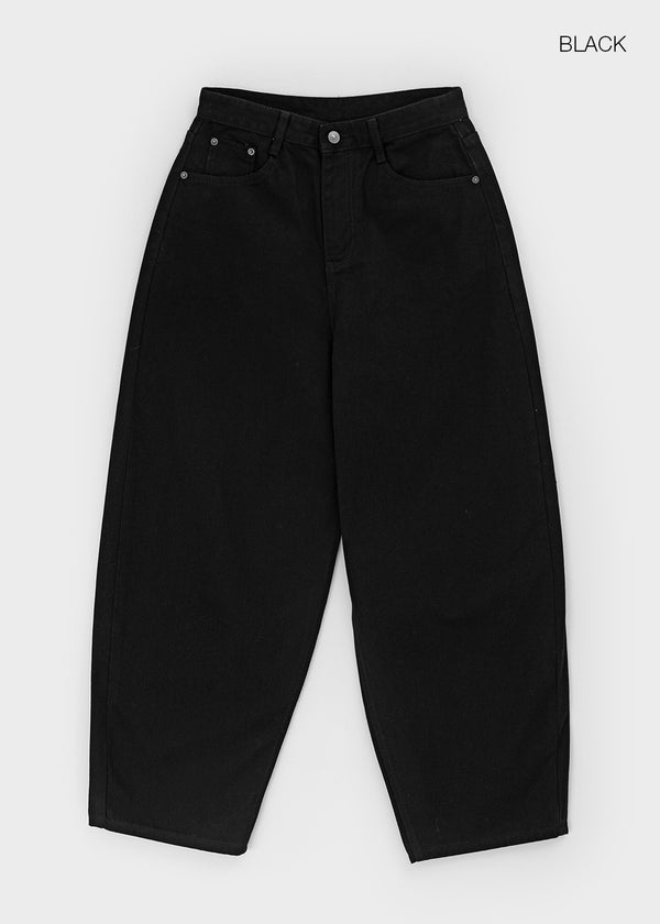 Aline Back Pocket Wide Balloon Pants