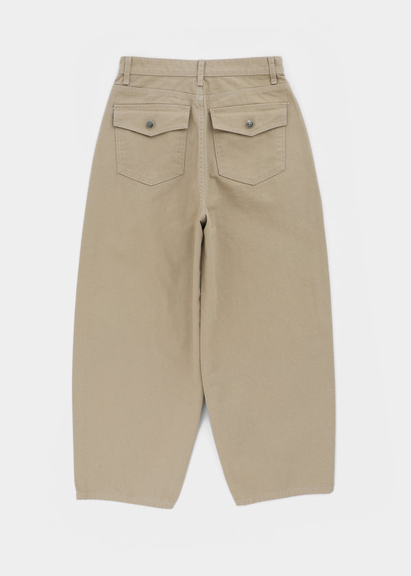 Aline Back Pocket Wide Balloon Pants