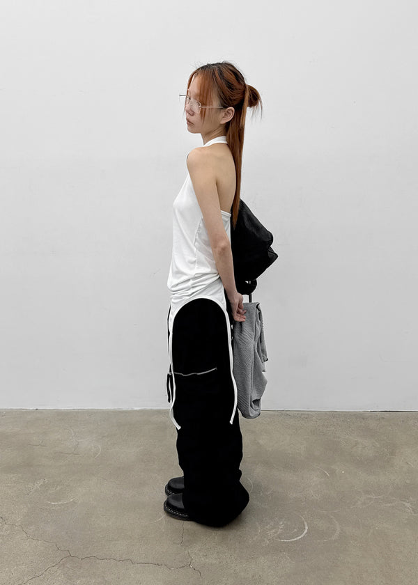 (UNISEX) Hitchler Washed Wide Cargo Pants