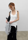 Homade Strap Halter Long Sleeveless