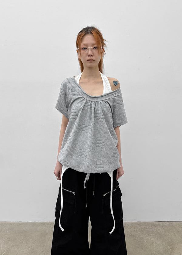 Homade Strap Halter Long Sleeveless