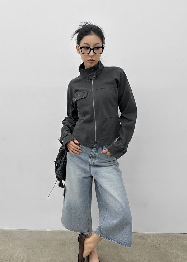 Nikit High-neck Rider Cotton Jacket