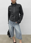 Nikit High-neck Rider Cotton Jacket