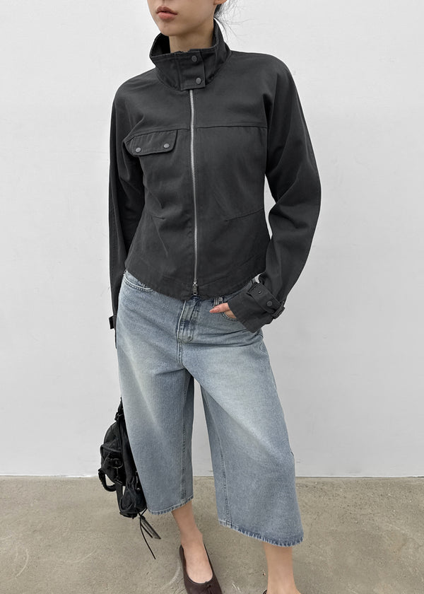 Nikit High-neck Rider Cotton Jacket