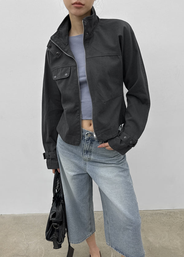Nikit High-neck Rider Cotton Jacket