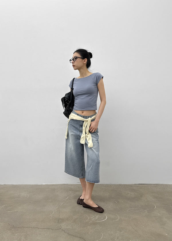 Tubele Bermuda Denim Pants