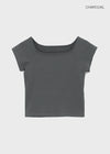 [MADE] Beyrn Two-Way Cap Sleeve Short Sleeve Tee
