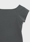 [MADE] Beyrn Two-Way Cap Sleeve Short Sleeve Tee