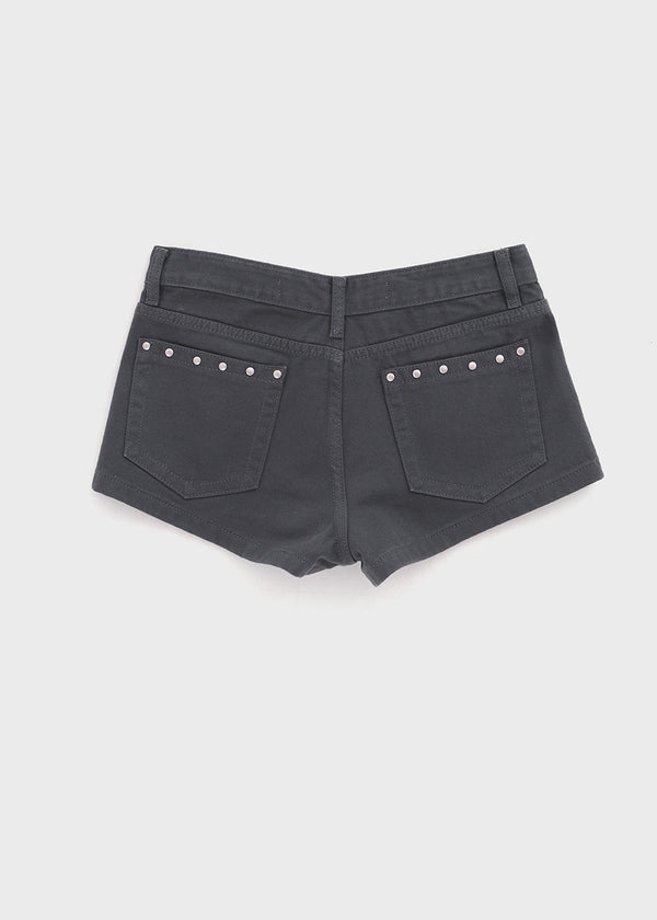 [MADE] Anna Studded Cotton Shorts