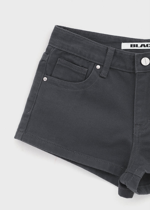 [MADE] Anna Studded Cotton Shorts