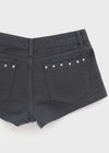 [MADE] Anna Studded Cotton Shorts