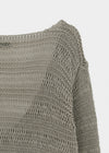 Kipong Deep V-neck Net Knit