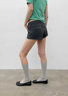 [MADE] Anna Studded Cotton Shorts