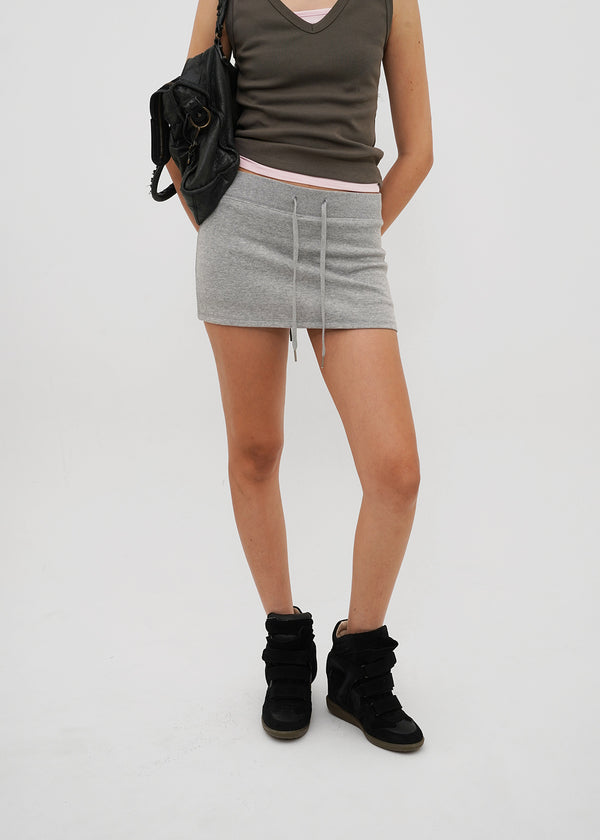 [B-BASIC] AirSweat Mini Skirt-Pants (2SIZE)