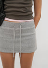 [B-BASIC] AirSweat Mini Skirt-Pants (2SIZE)