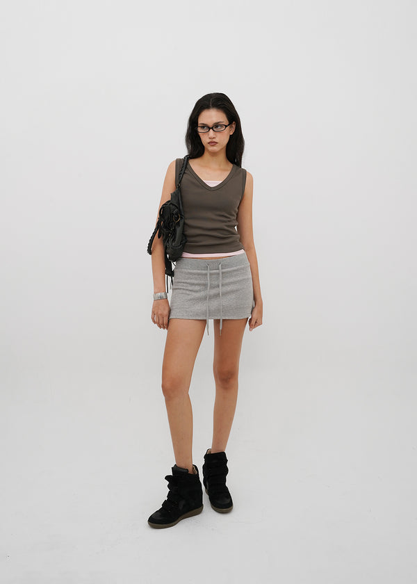 [B-BASIC] AirSweat Mini Skirt-Pants (2SIZE)