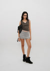 [B-BASIC] AirSweat Mini Skirt-Pants (2SIZE)