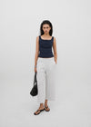 [B-BASIC] Air Sweat Capri Banding Pants