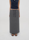 [B-BASIC] Standard Banded Long Skirt (2 SIZE)