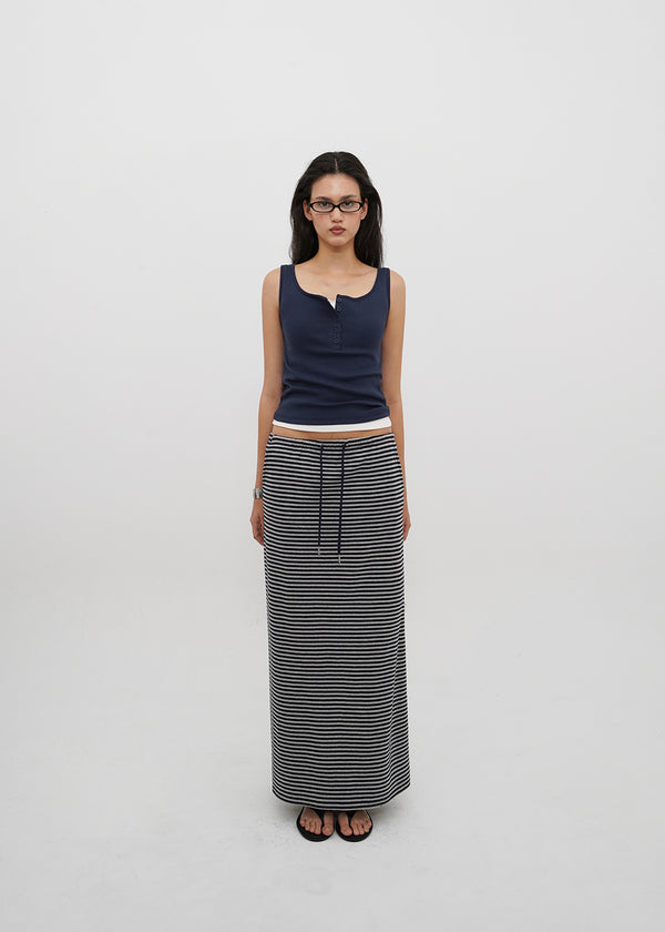 [B-BASIC] Standard Banded Long Skirt (2 SIZE)