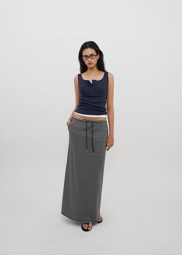 [B-BASIC] Standard Banded Long Skirt (2 SIZE)