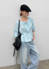 Techie Strap Summer Blouse