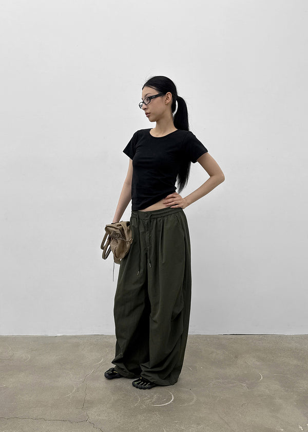 [MADE] Pruty Nylon Banding Pants