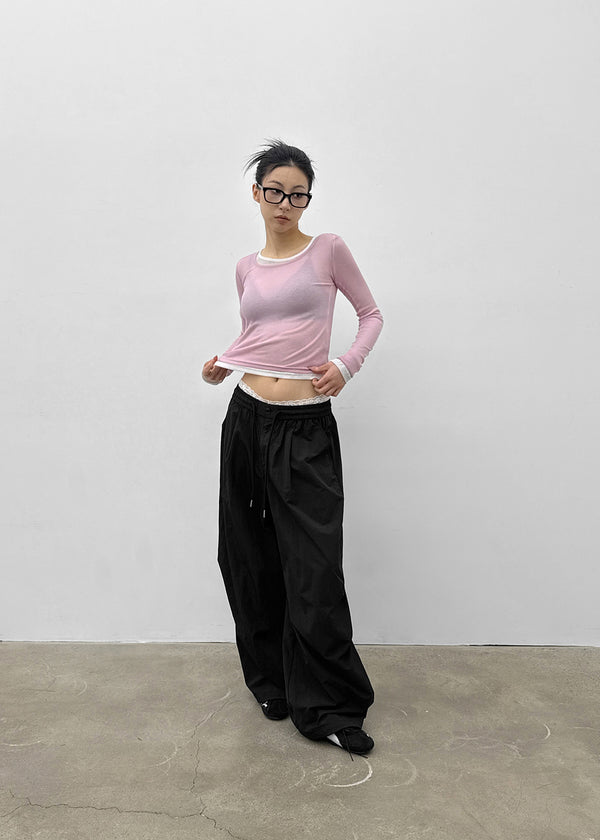 [MADE] Pruty Nylon Banding Pants