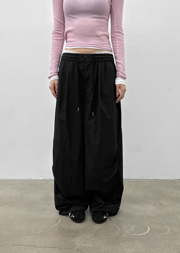 [MADE] Pruty Nylon Banding Pants