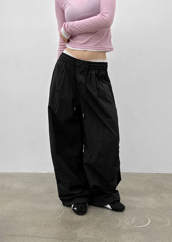 [MADE] Pruty Nylon Banding Pants