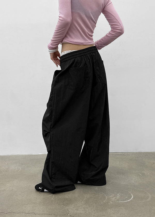 [MADE] Pruty Nylon Banding Pants