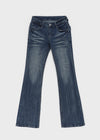 Temto Washed Low-rise Bootcut Denim Pants