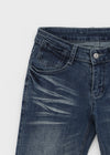 Temto Washed Low-rise Bootcut Denim Pants