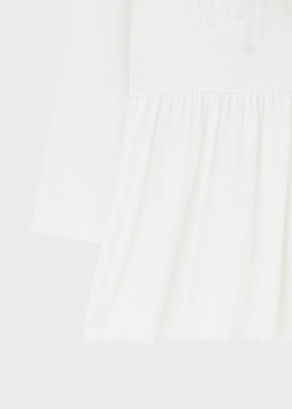 Licia V-neck Lace 3/4 Sleeve T-shirt