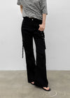 Cuncring Strap Cargo Bootcut Pants