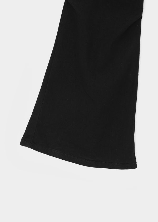 Cuncring Strap Cargo Bootcut Pants