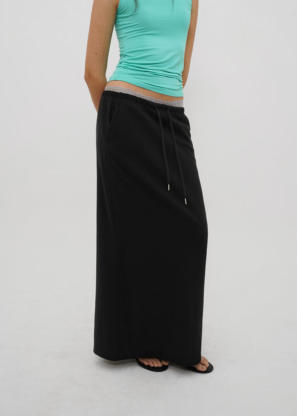 [B-BASIC] Standard Banded Long Skirt (2 SIZE)