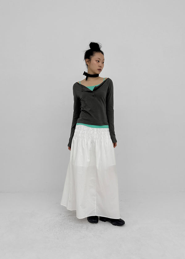 Thalia Smoking Long Skirt