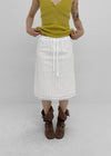 Penhel Line Lace Summer Midi Skirt